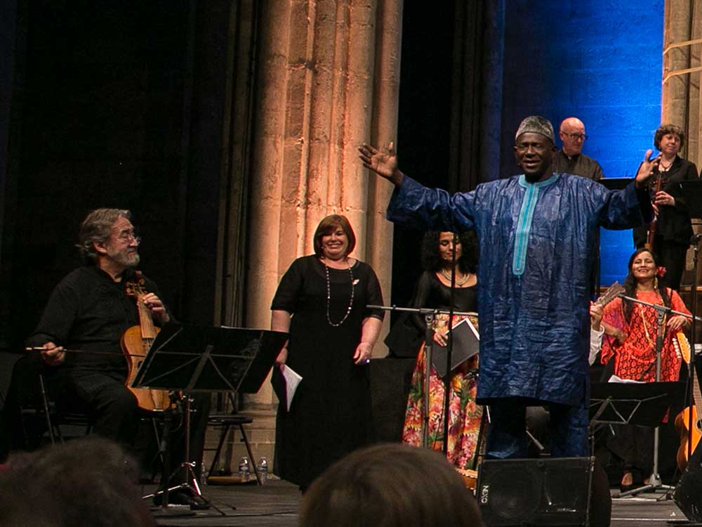 Jordi Savall and Kassé Mady Diabaté in The Routes of Slavery